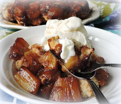 Downside Up Pineapple Cobbler