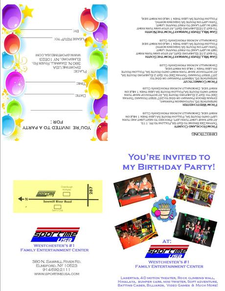 Sam’s Club Party Invitations