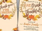 Fall Party Invites