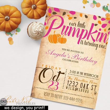 Fall Party Invites