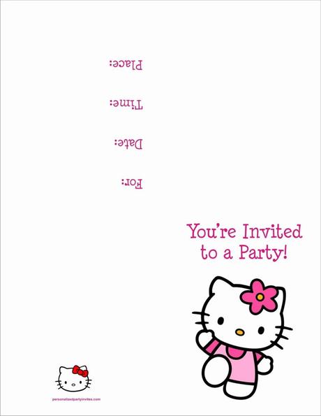 Birthday Invitation Cards Printable