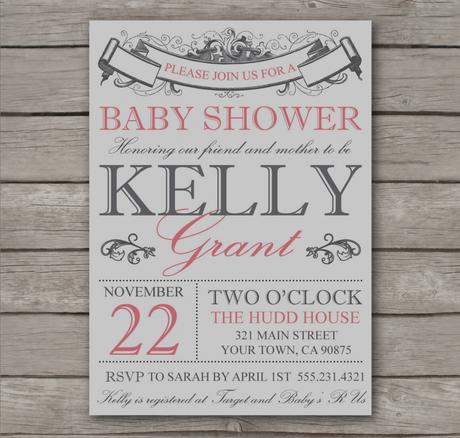 Electronic Baby Shower Invitations Templates