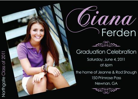 Graduation Open House Invitations