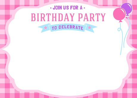 Party Invitation Card Template