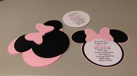 How To Make Minnie Mouse Baby Shower Invitations