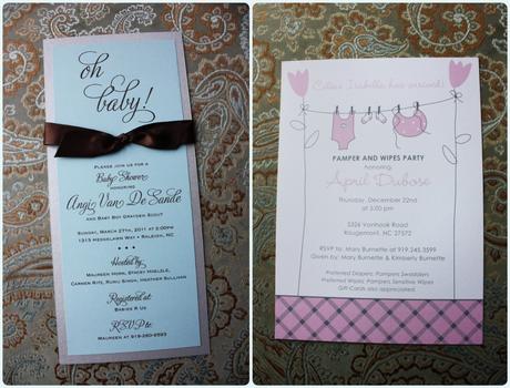 Custom Baby Shower Invites