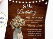 Rustic Party Invitations