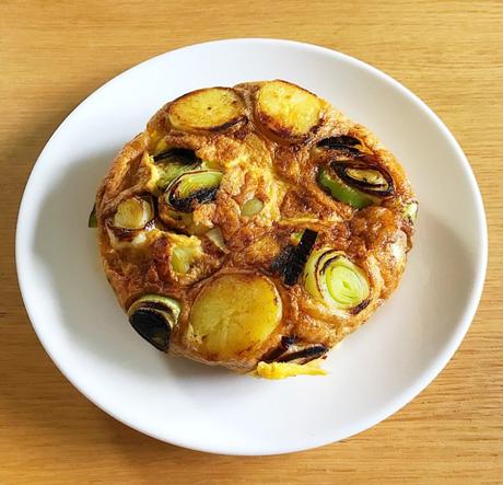 Recipe: British Gems Baby Potato and leek tortilla