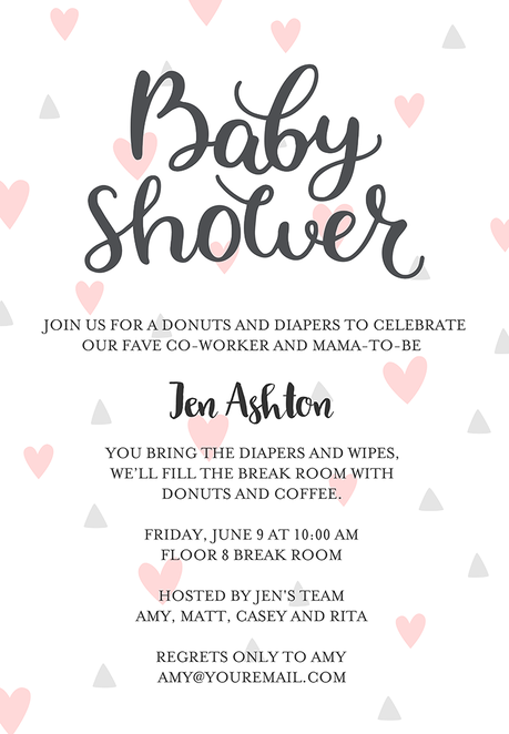 Text For Baby Shower Invitation