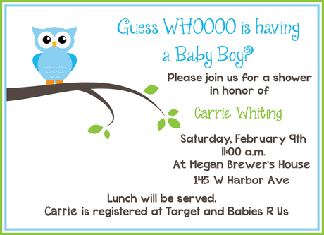 Text For Baby Shower Invitation