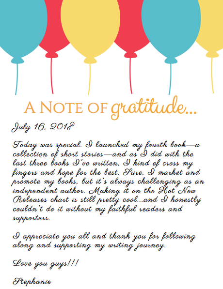 A Note of Gratitude