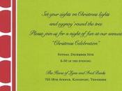 Custom Christmas Party Invitations