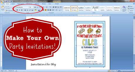 How To Design A Party Invitation