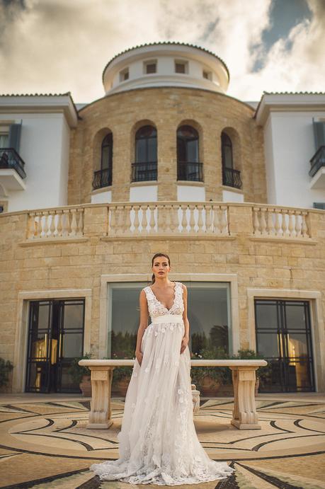 Anassa Hotel Eclectic Jewel Toned Bridal Shoot