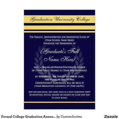 Vcu Graduation Invitations