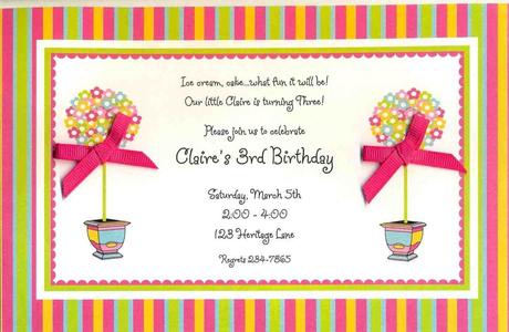 Inexpensive Birthday Invitations