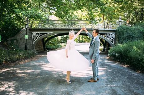 What to Wear When You Get Married in Central Park