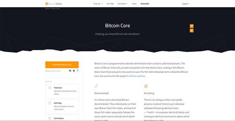 BitCoin Core wallet