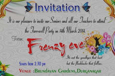 farewell party invitation letter