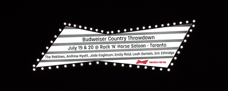 Budweiser Country Throwdown Q&A with Emily Reid and Jade Eagleson