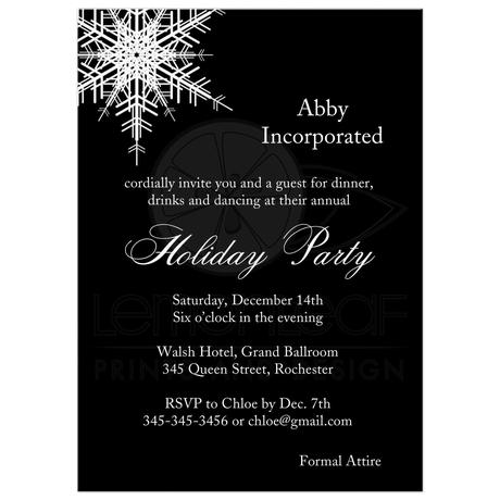 Company Party Invitation
