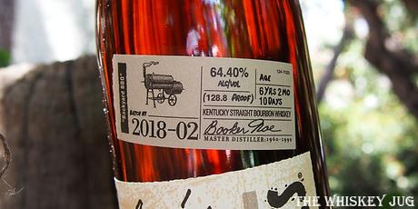 Booker's Bourbon BBQ Batch Label