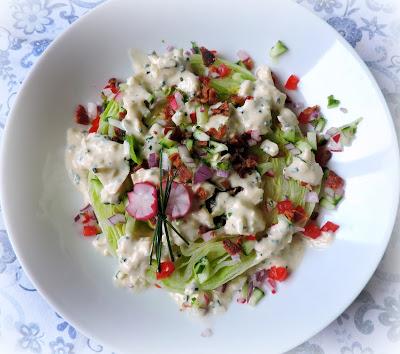 Cheddar Dressed Lettuce Steaks