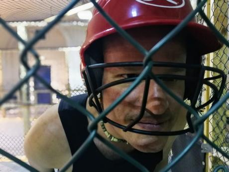 Fun And Games In a Baseball Cage