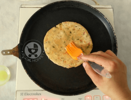 Paneer Vegetable Paratha