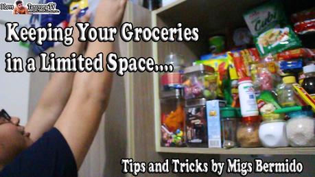 How to Store Too Many Groceries in a 13 SQM Small Condo Unit?