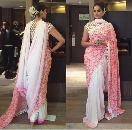different ways to style saree