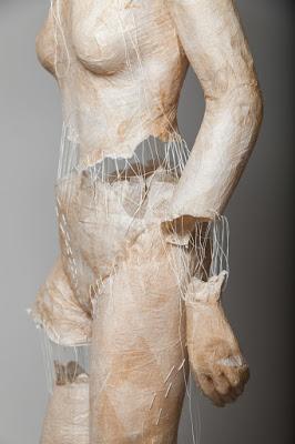 paper arts | paper + thread sculpture