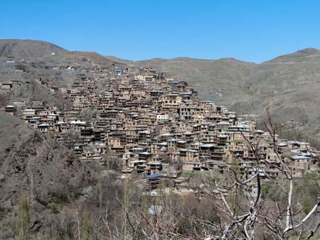 Houses of Kang village, a traditional stepped village 