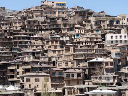 Houses of Kang village, a traditional stepped village 