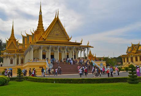 Dropping By the Palace in Phnom Penh