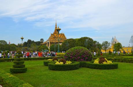 Dropping By the Palace in Phnom Penh