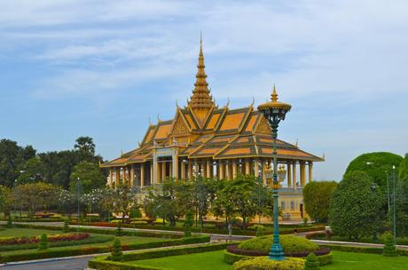 Dropping By the Palace in Phnom Penh