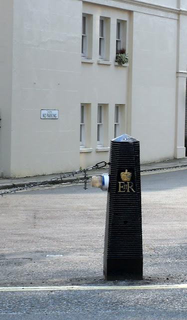 Royal Bollards with Lights Regent's Park...