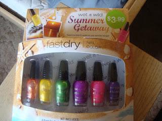 Wet N Wild summer getaway nail collection