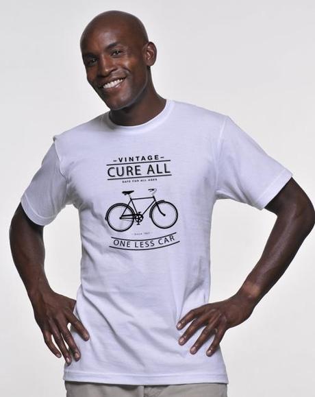 One Less Car bicycle t-shirt, vintage, cure-all, funny