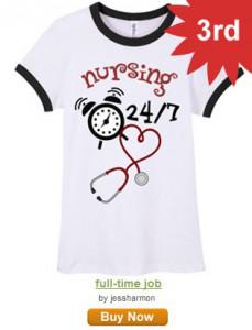 Nurses week t-shirt design contest winner