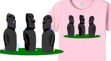 Eastert Easter Island, funny Easter t-shirt, Easter Island t-shirt