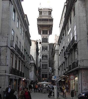 The Santa Justa Elevator