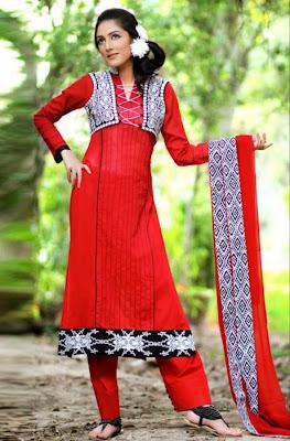 Taana Baana Summer Embroidered Dresses Collection 2012