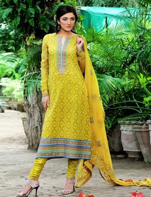 Taana Baana Summer Embroidered Dresses Collection 2012