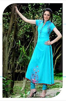 Taana Baana Summer Embroidered Dresses Collection 2012