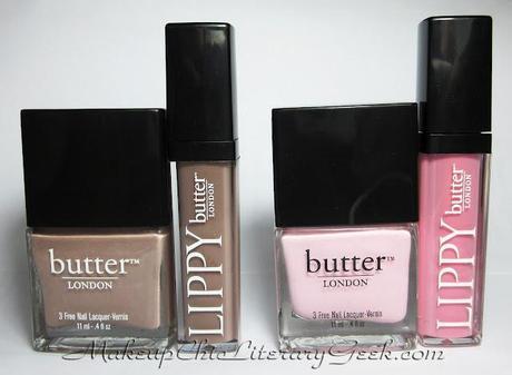 Swatch & Review: butter LONDON Lippy & Nail Polish Sets