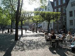 Spui square a book lover’s paradise
