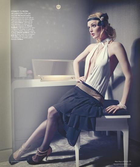 Super Model and Actress Lydia Hearst Photographed by Benjamin Kanarek for Harper’s BAZAAR