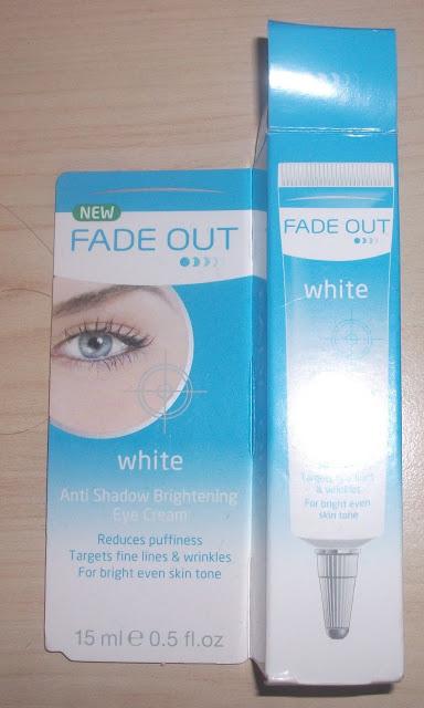 fade out eye cream white